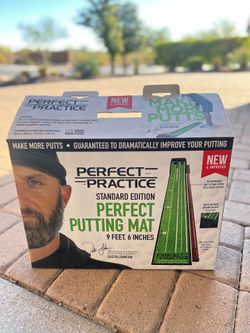 Perfect practice putting mat
