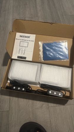 USB LED Panel for video lighting 2pk
