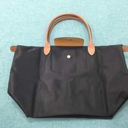 Longchamp Le Pliage Original Tote Bag size large Black