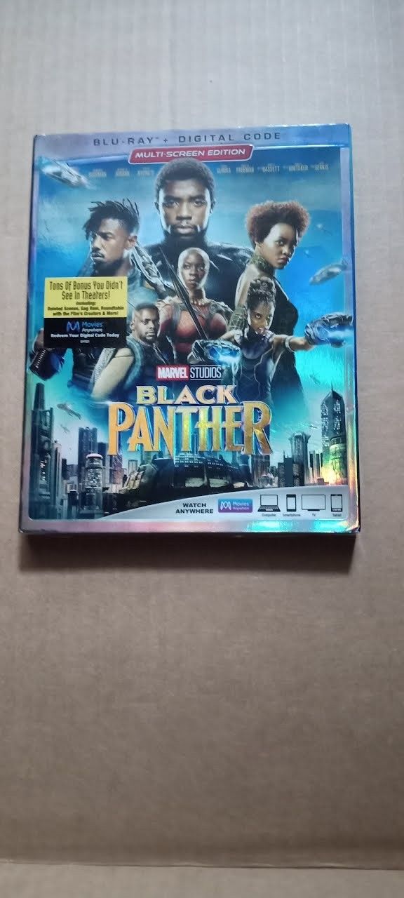 blu ray marvel black panther bluray brand new 