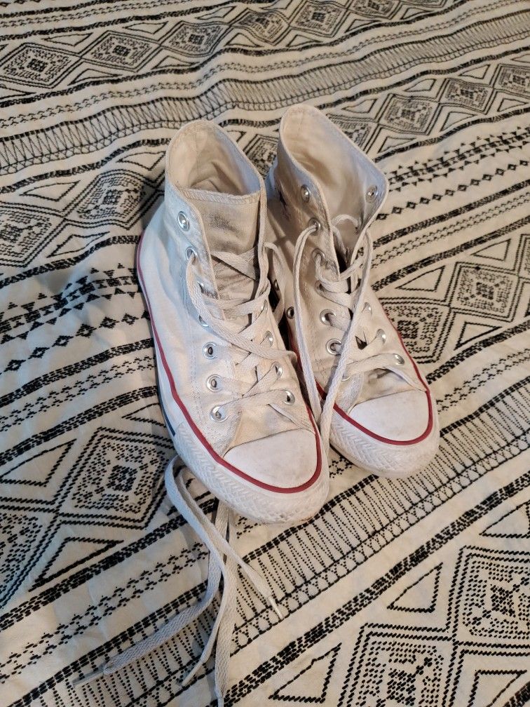 Converse White Men's 4