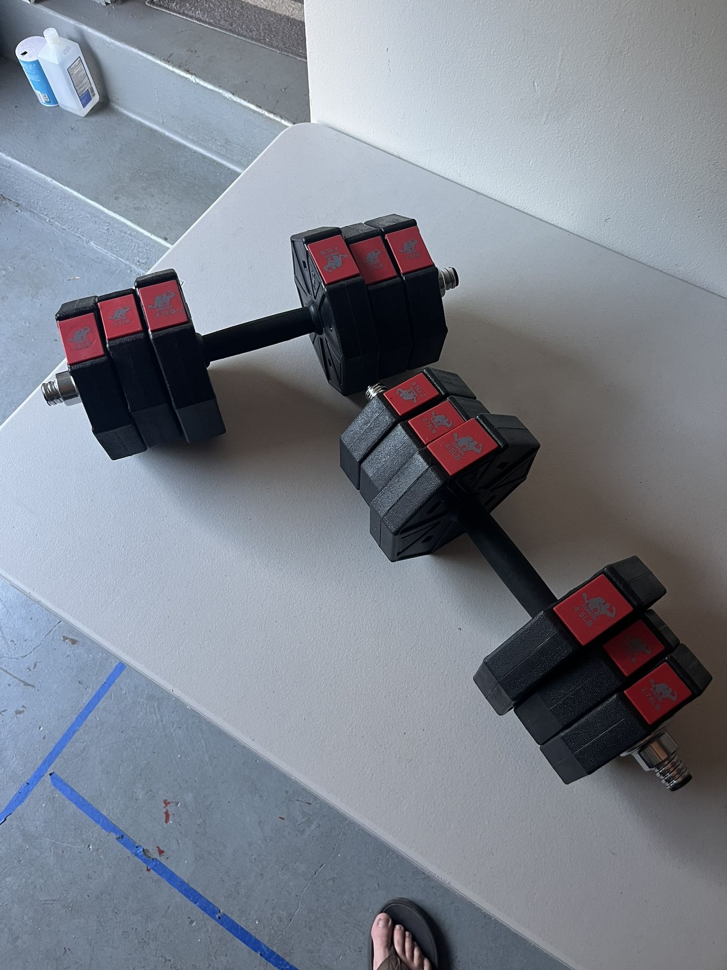 Adjustable Weights 