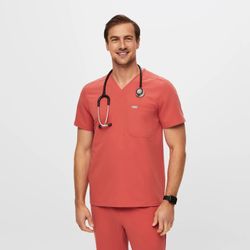 Figs Men’s Scrub Set In Clay