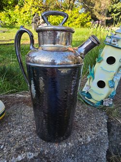 Hammered Silver Pitcher