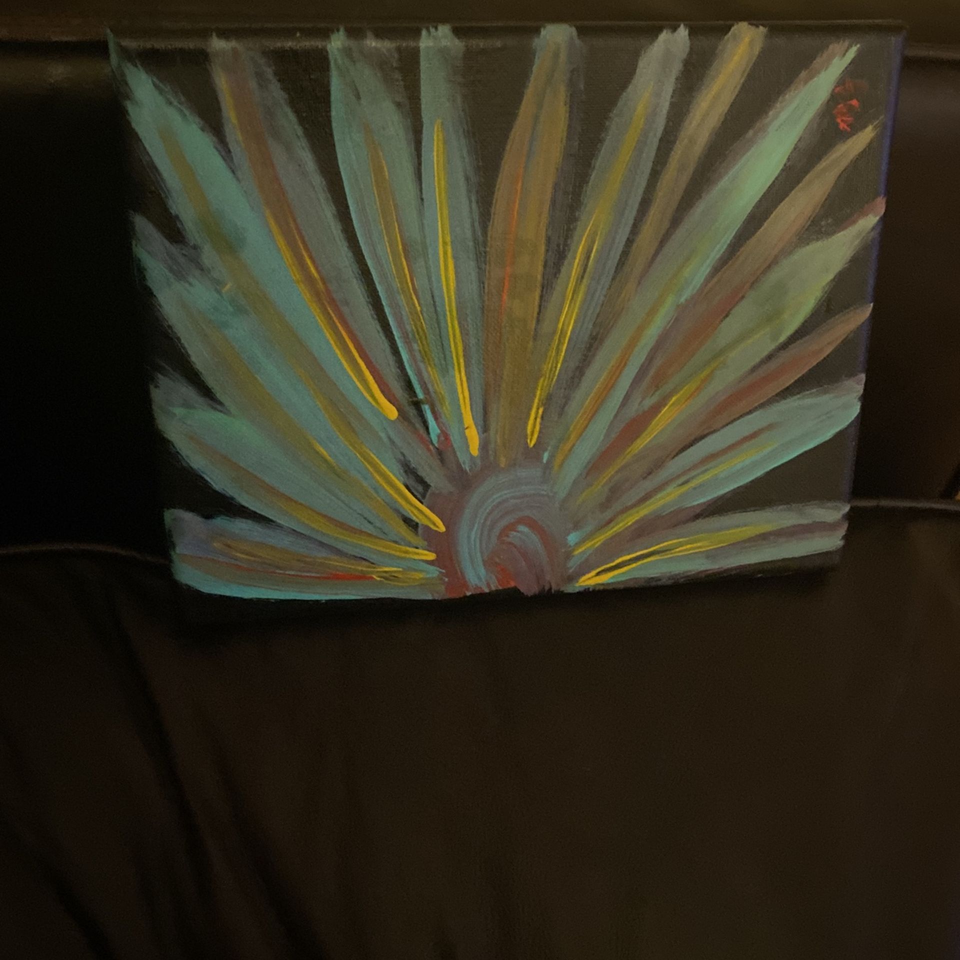 ABSTACT ART ON CANVAS 8/10