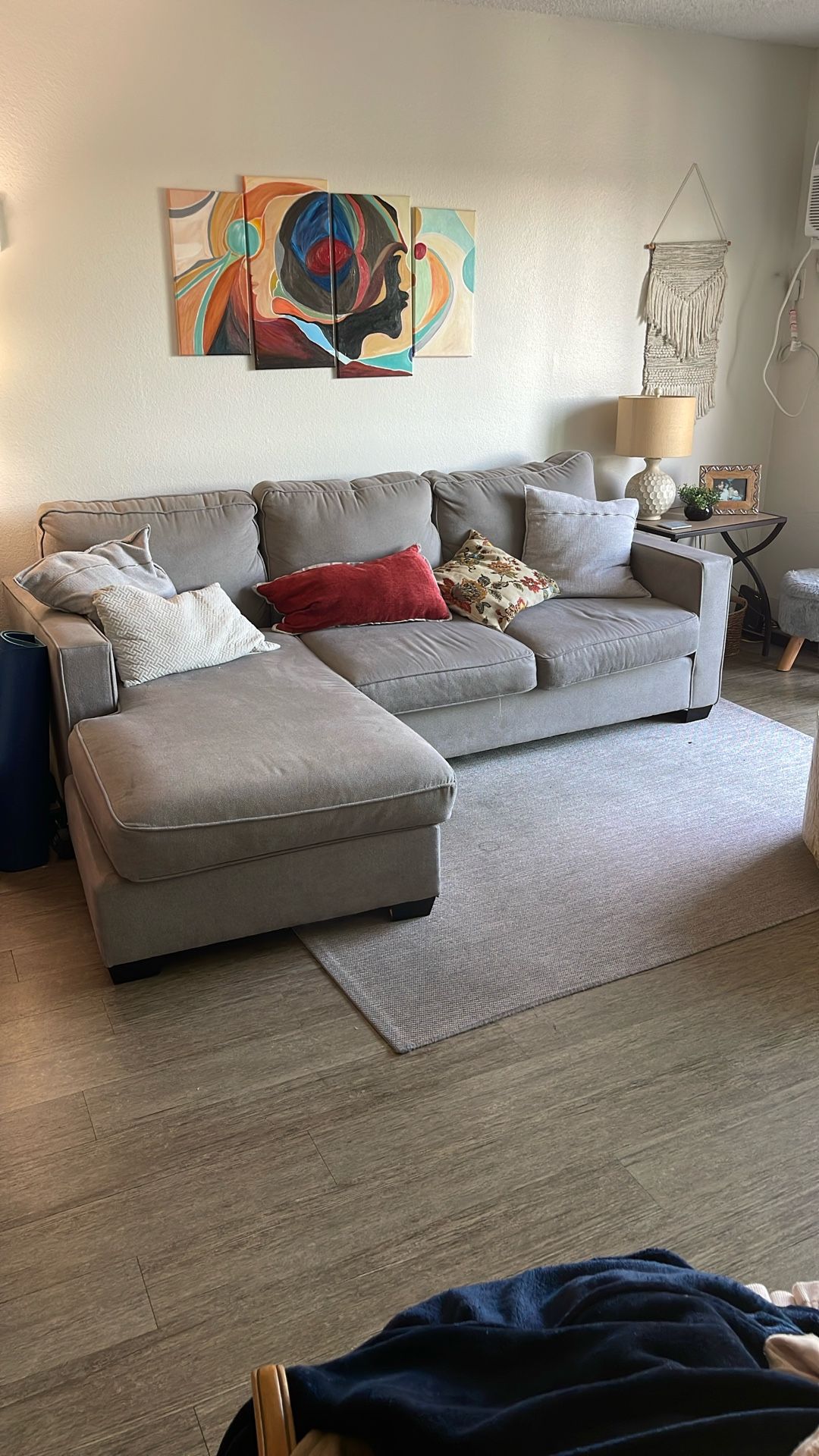 Used Sofa. Good Conditions. A Bit Tricky To Get Out Of The Apartment