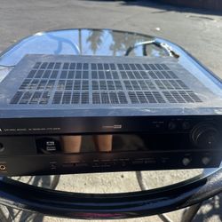 Yamaha brand receiver, working at 100%.