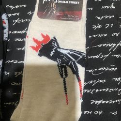Halloween Socks Freddy 