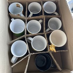Mugs 10 Pc New