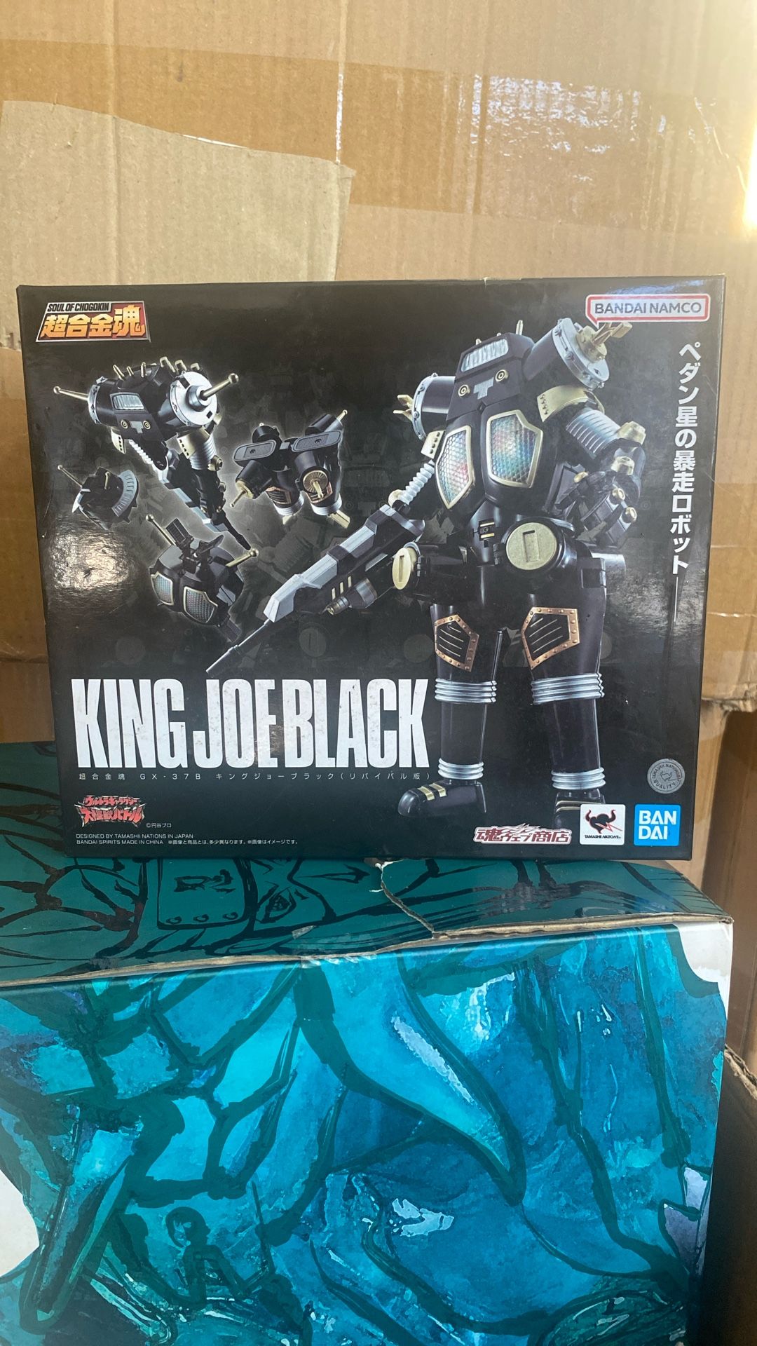Bandai Soul of Chogokin GX-37B King Joe Black Revival Ver. Action Figure USED