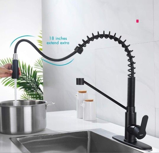 Chorro De Cocina Nueva Black Matte Kitchen Faucet,All Products : American Fashion Style Bags On Sale