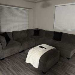 Grey Sofa 