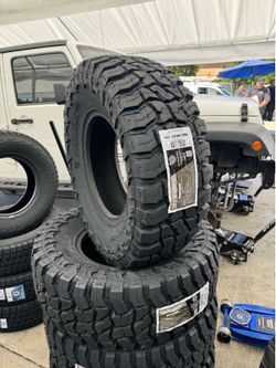 35x12.50R17 Pegasus MTX 4 New Tires Including Installation and balance
