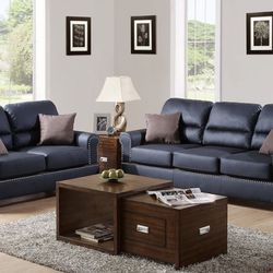 Black Sofa Set Brand New