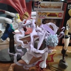 Anime figurines, pops my hero acadamia, one piece, demon slayer