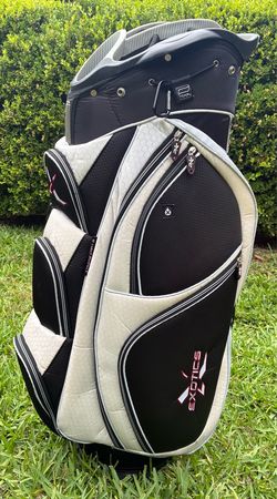Exotics Xtreme 2 Golf 15 Way Cart Bag