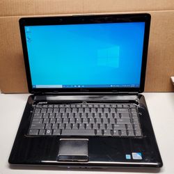 Dell Inspiron 1545 Laptop,  Intel Dual Core  2.30GHz, 250GB HDD,  4GB RAM,  Windows 10 OS, DVD-RW 
