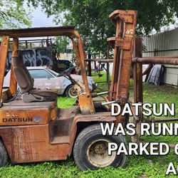 Datsun FORKLIFT WAS RUNNING 6 Months Ago $2500 San Antonio South Side