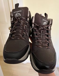Skechers Outdoor Water Repellent Hiking Boots - Brown/Black - Men's Size 11 and Size 10 available