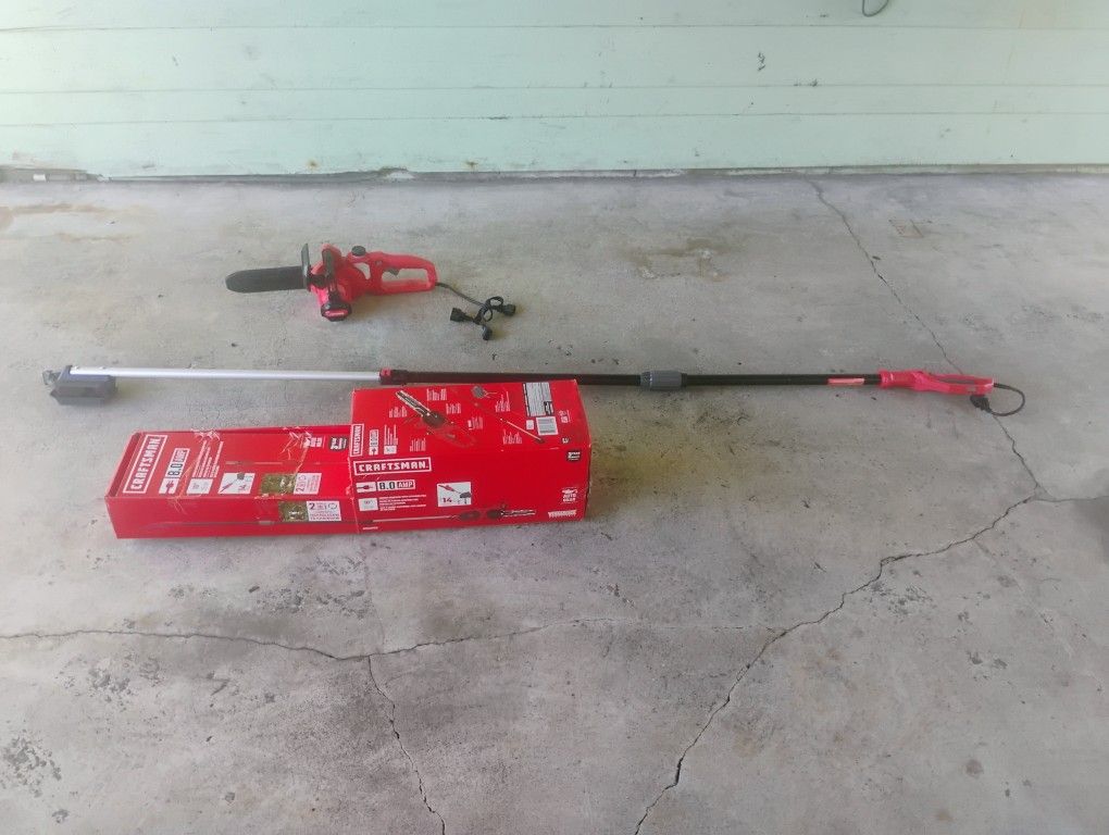 Electric Craftsman Polesaw/Saw Combo