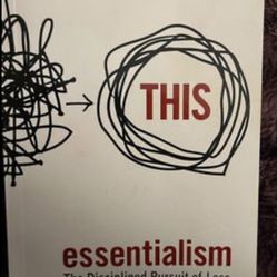 Book 📕 Essentialism, by Greg McKeown
