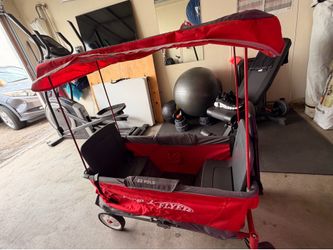 Radio flyer 2 seater pull wagon