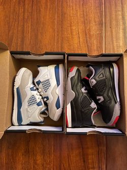 Jordan 4 military and reimagined Bred 8c and 9c