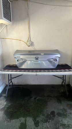HONDA CIVIC 2022-2023-2024-2025 TRUNK DECK LID SHELL COVER PANEL  SILVER OEM