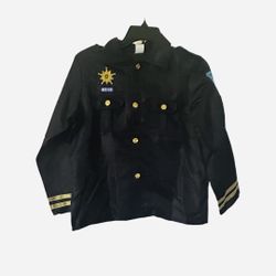 Boy’s Police Coat Costume Size Large new