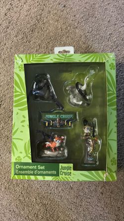 Disney Jungle Cruise Ornament Set 