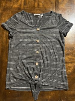 Grey Button Up Shirt