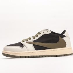 Jordan 1 Low Travis Scott Olive 134