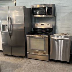 🔥 4-PIECE KITCHEN APPLIANCE SET – GREAT DEAL! 🔥 