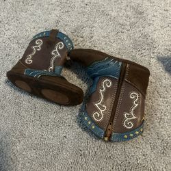 Girls Shea Baby Kids  Leather  infant Kids Boots Size 2 $25 Price Firm 
