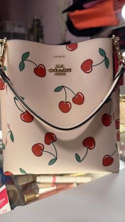 Coach Bucket Cherry Bag