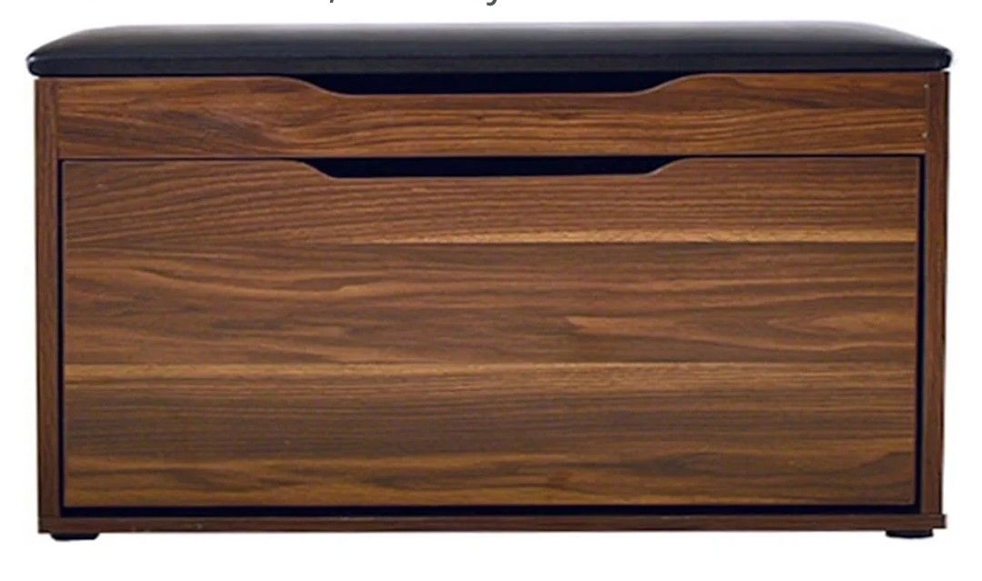 Entryway Shoe Storage Cabinet, Flip-Drawer Shoe Bench with Cushioned Seat and Flip Top Storage Space, Freestanding Shoe Rack for Closet, Hallway