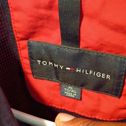 Red Tommy Hilfigure Jacket