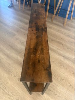 Front entry or hallway table