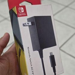 Cargador Original Nintendo Switch – Adaptador AC (Nuevo)