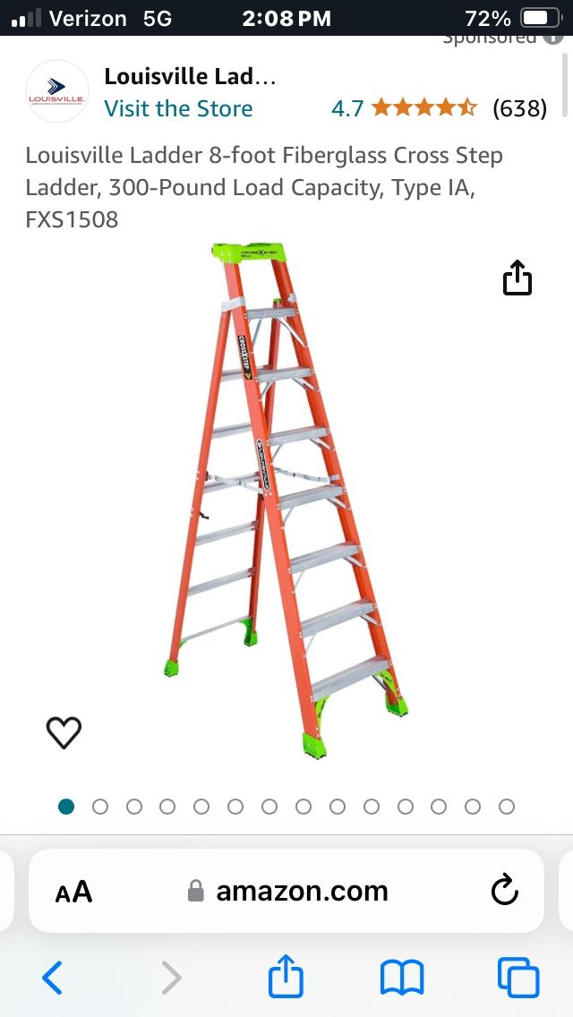 8ft Ladder For Sale
