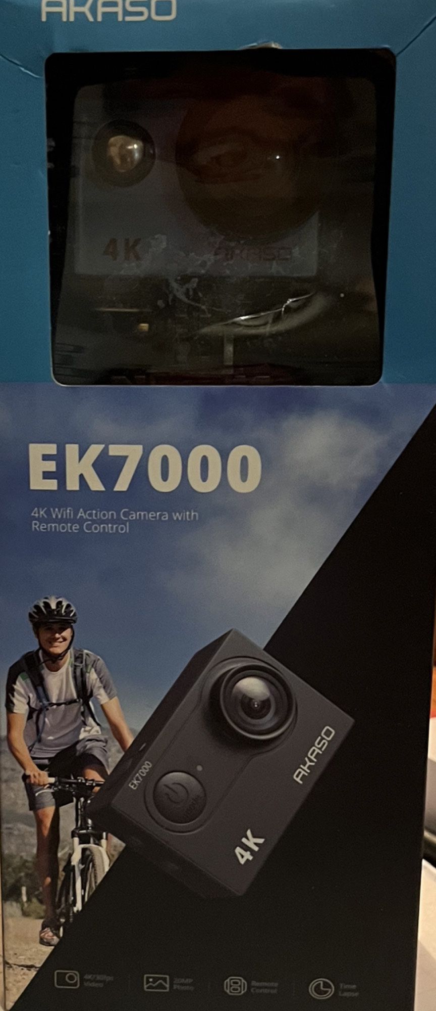 4K ACTION CAMERA  With Remote