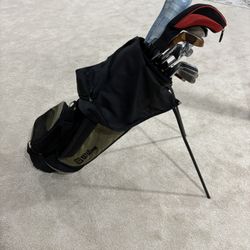 Wilson Golf Bag And Golf Sticks