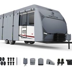VINPATIO Travel Trailer Cover: 7 Layers Heavy Duty RV & Trailer Cover