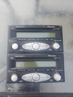 I Have 2 Scion Tc Stereos For Sale