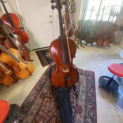 4/4 cello Solid Red