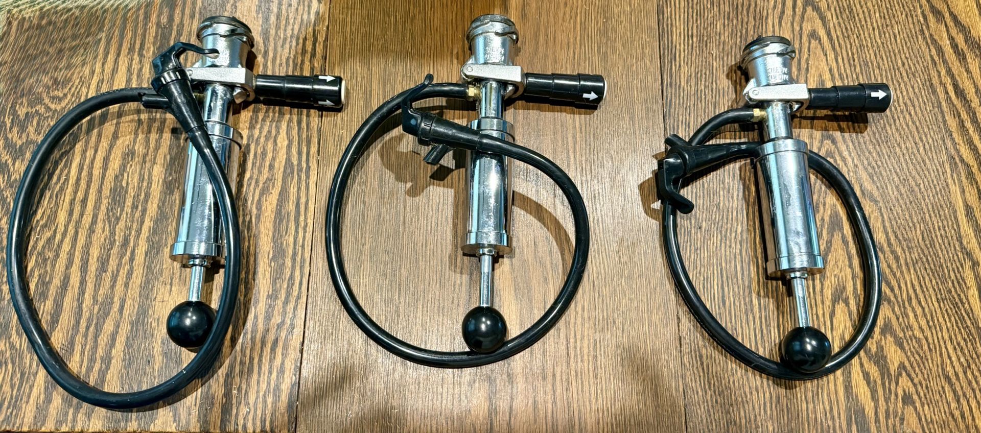 Beer Keg Taps $20 Each/ $45 For All 3