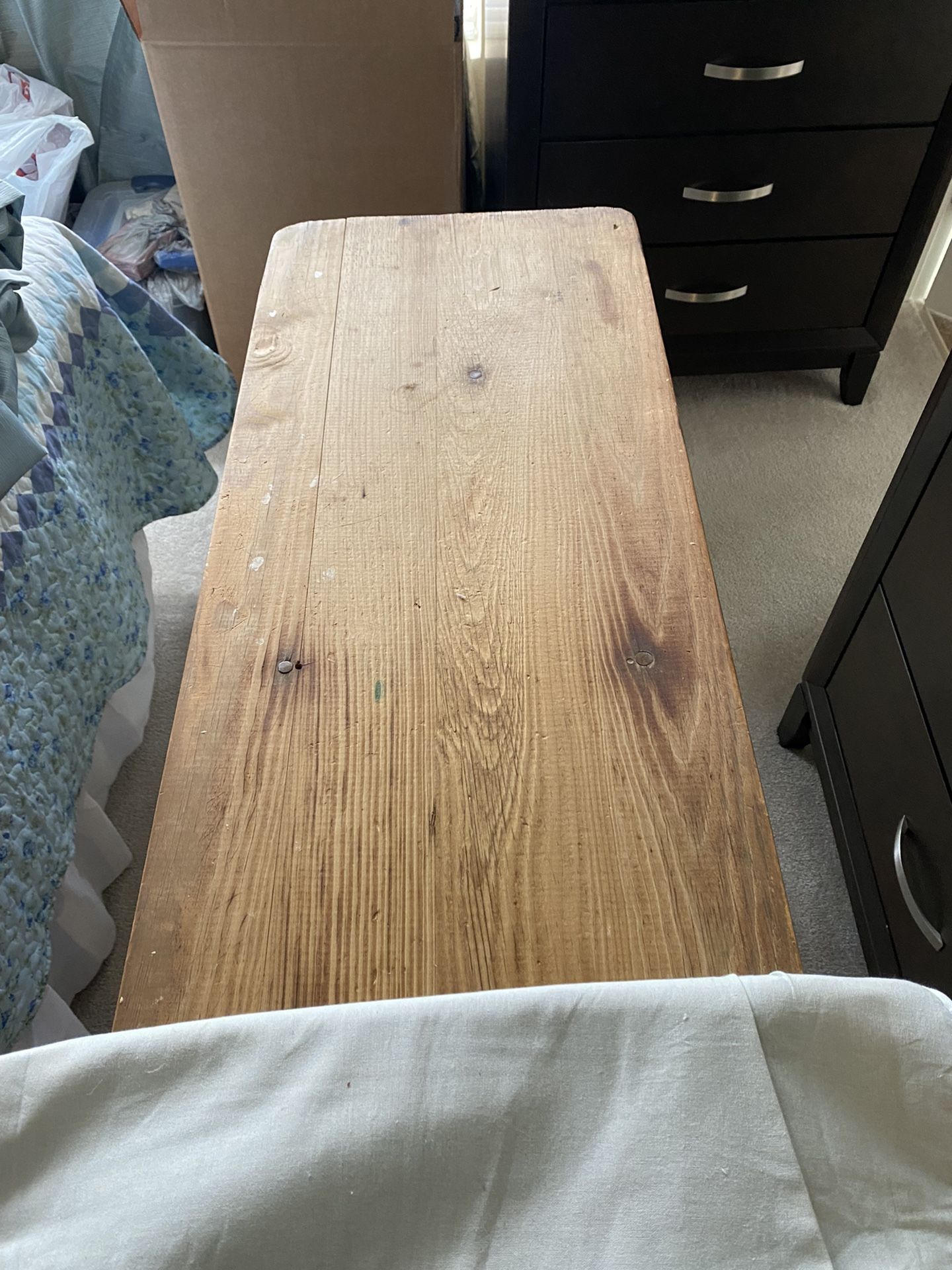 Vintage mint condition all wooden ironing board
