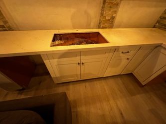 Cabinets and countertop