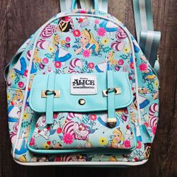 Disney Alice In Wonderland Mini Backpack