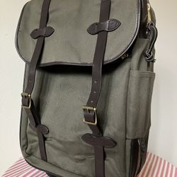 Filson Rugged Twill Rolling Carry On- Otter Green